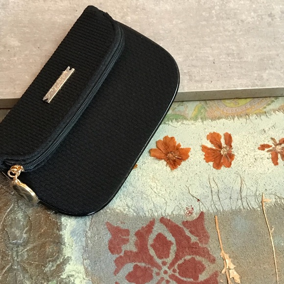 Giorgio Armani Cosmetic textured zip coin purse - Picture 4 of 6